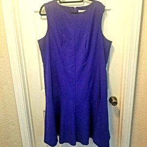 Calvin Klein blue dress, size 20W